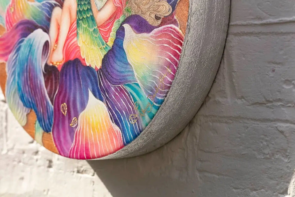 Little Dewdrop - Original - SOLD by artist Kerry Darlington - Wyecliffe Galleries