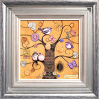 Little Lace Tree - Unique Edition by artist Kerry Darlington - Wyecliffe Galleries
