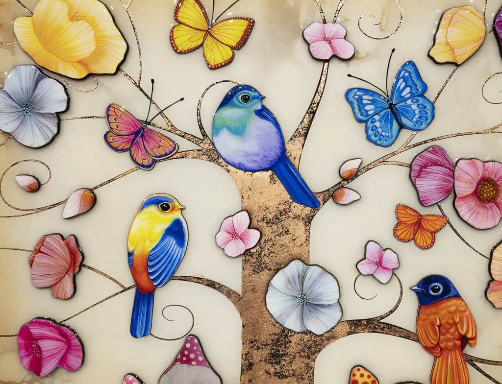 Little Tree of Enchantment - Edition by artist Kerry Darlington - Wyecliffe Galleries