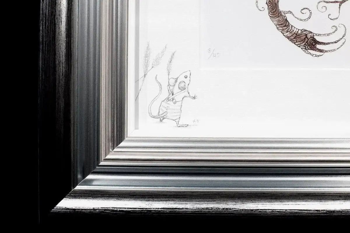 Little Tree Spirit - Rare Remarque - SOLD OUT by artist Kerry Darlington - Wyecliffe Galleries