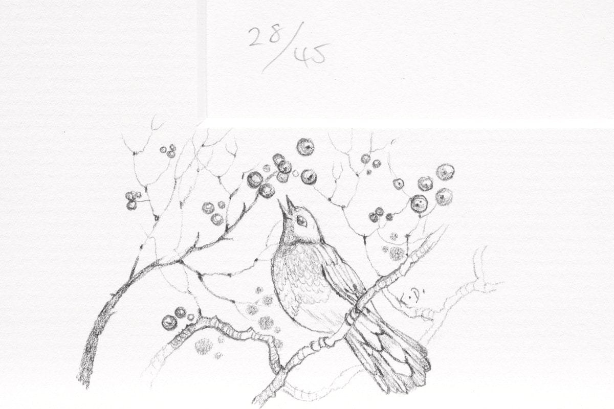 Little Tree Spirit - Rare Remarque Edition Kerry Darlington Trees - Edition 28