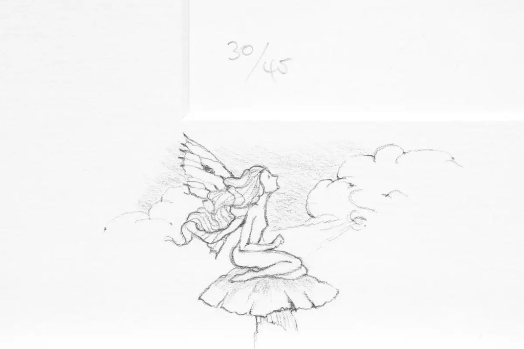 Little Tree Spirit - Rare Remarque - SOLD OUT by artist Kerry Darlington - Wyecliffe Galleries