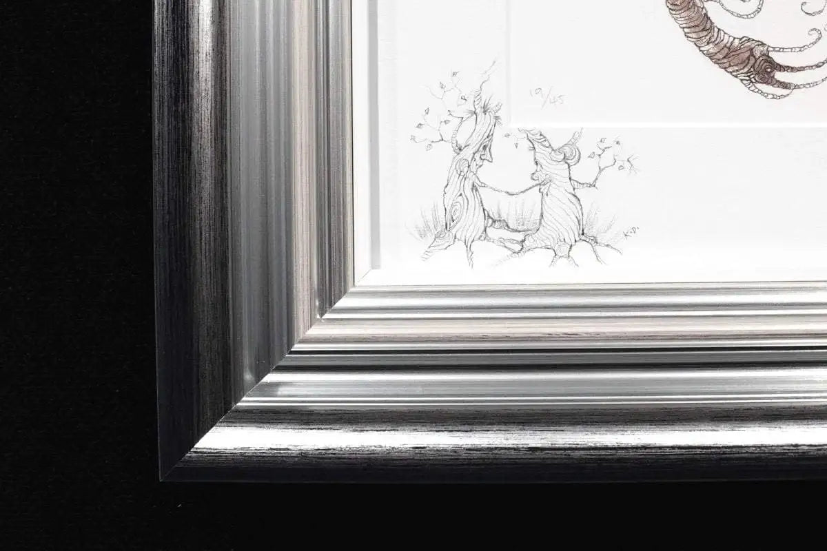 Little Tree Spirit - Rare Remarque - SOLD OUT by artist Kerry Darlington - Wyecliffe Galleries