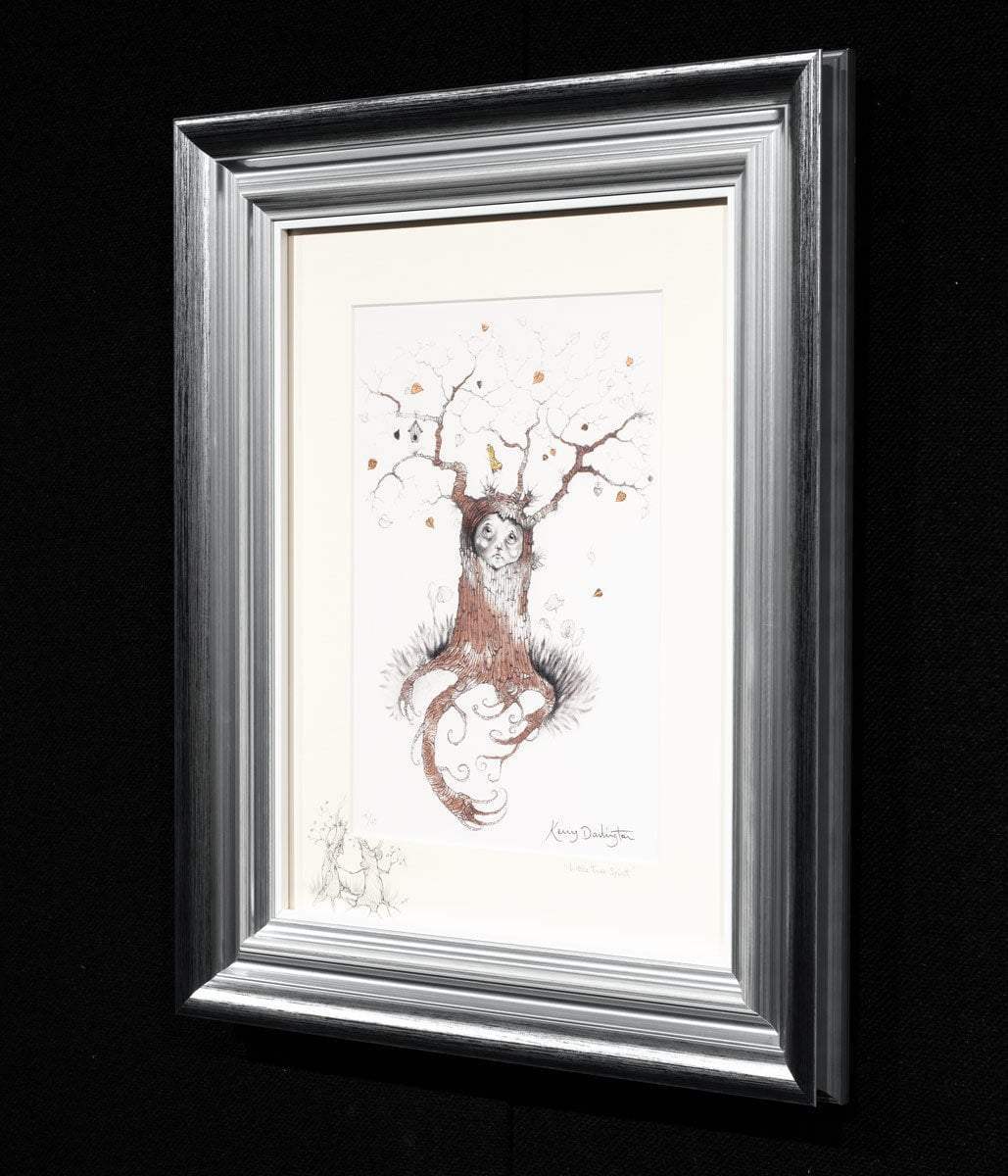 Little Tree Spirit - Rare Remarque - SOLD OUT by artist Kerry Darlington - Wyecliffe Galleries