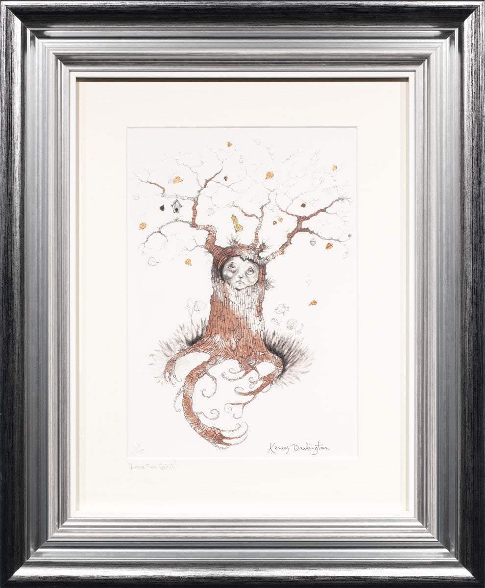 Little Tree Spirit (Sketch) - Unique Edition by artist Kerry Darlington - Wyecliffe Galleries