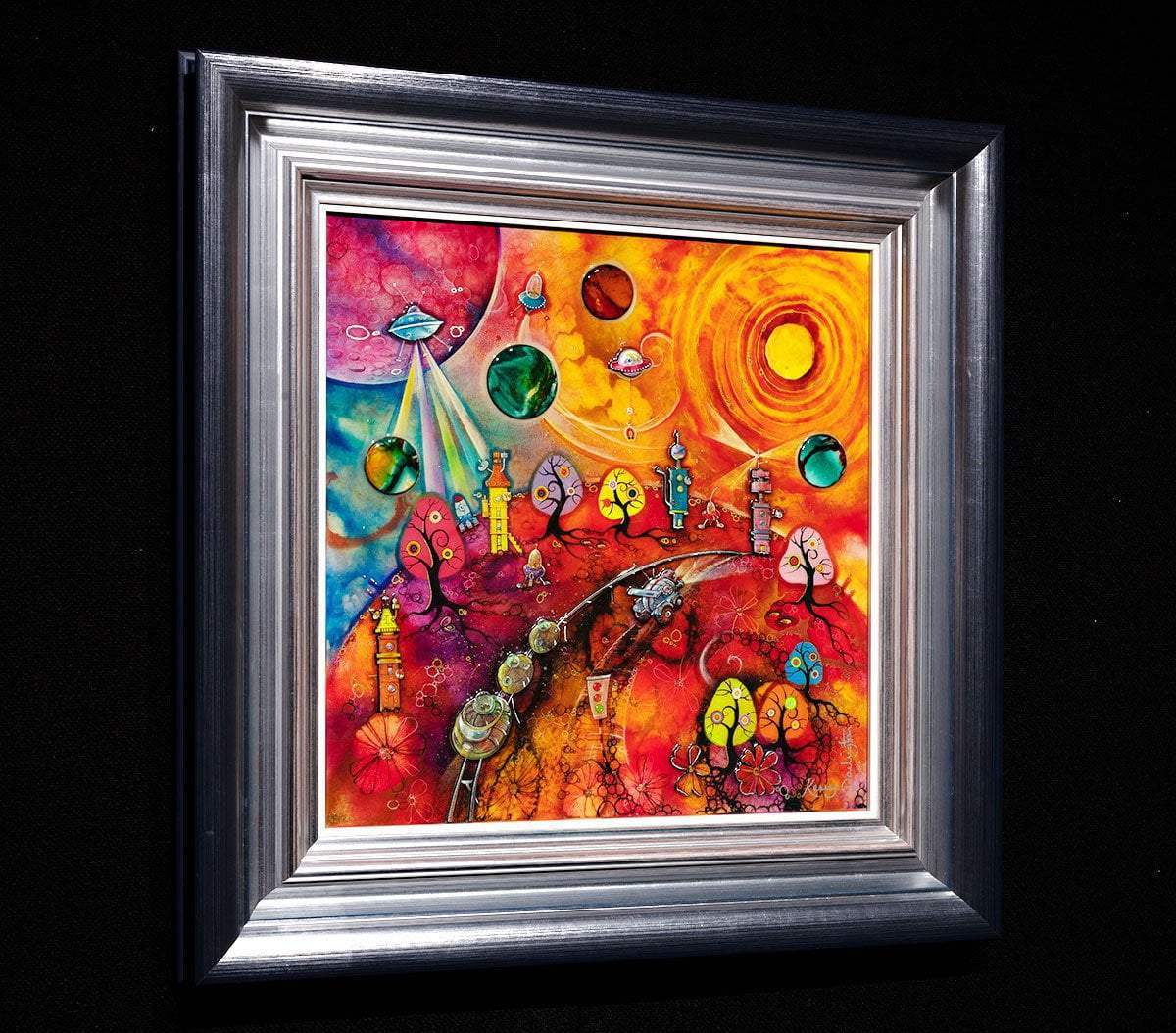 Lollipop Galaxy - Edition by artist Kerry Darlington - Wyecliffe Galleries