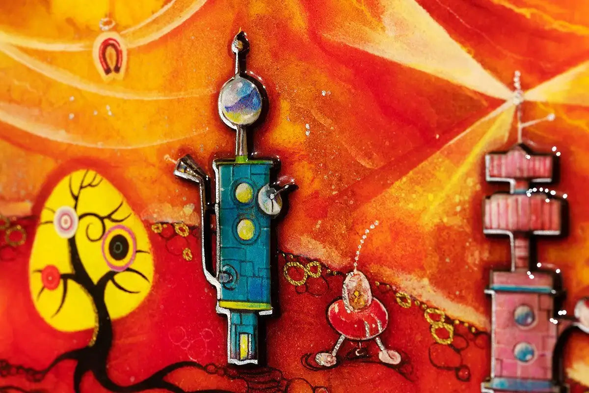 Lollipop Galaxy - Edition by artist Kerry Darlington - Wyecliffe Galleries