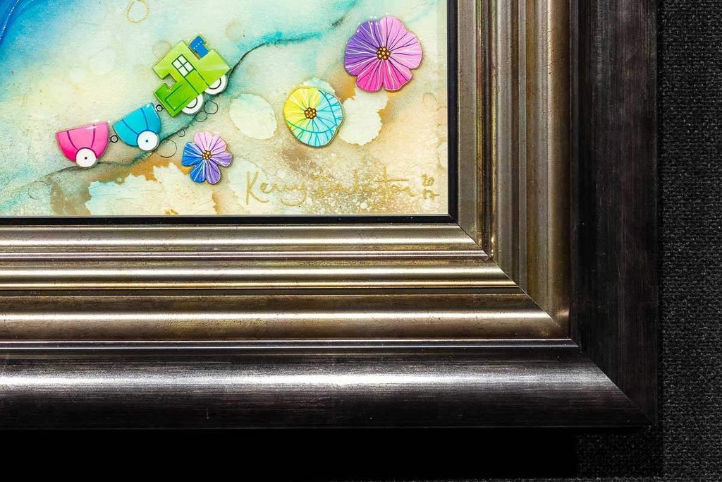 Lollipop Lane - Original - SOLD by artist Kerry Darlington - Wyecliffe Galleries