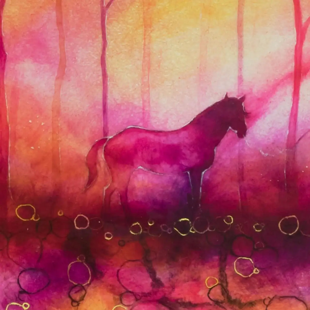 Loner - Original - SOLD by artist Kerry Darlington - Wyecliffe Galleries