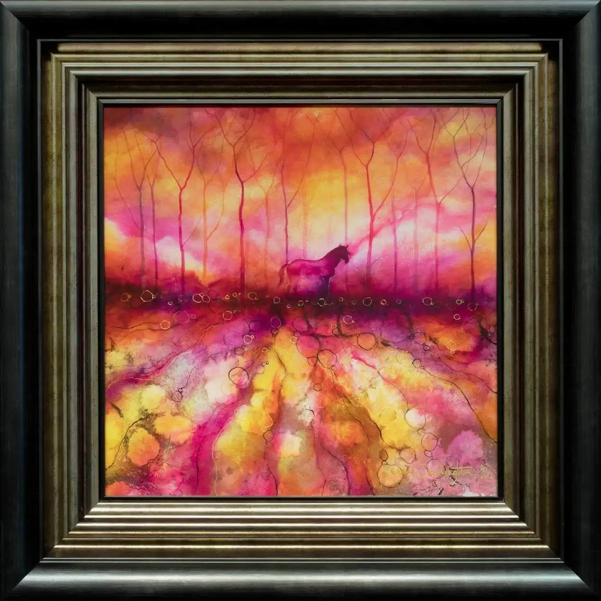 Loner - Original - SOLD by artist Kerry Darlington - Wyecliffe Galleries