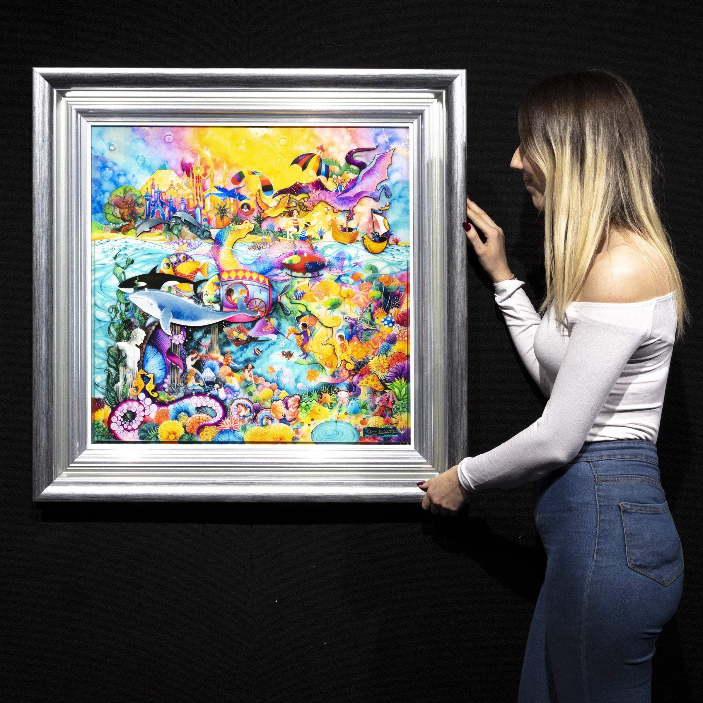 Lost Worlds - Edition by artist Kerry Darlington - Wyecliffe Galleries