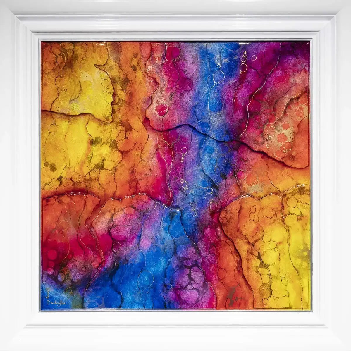 Luminesce - Original - SOLD by artist Kerry Darlington - Wyecliffe Galleries