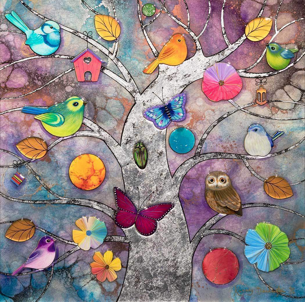 Lustrous - Original - SOLD by artist Kerry Darlington - Wyecliffe Galleries