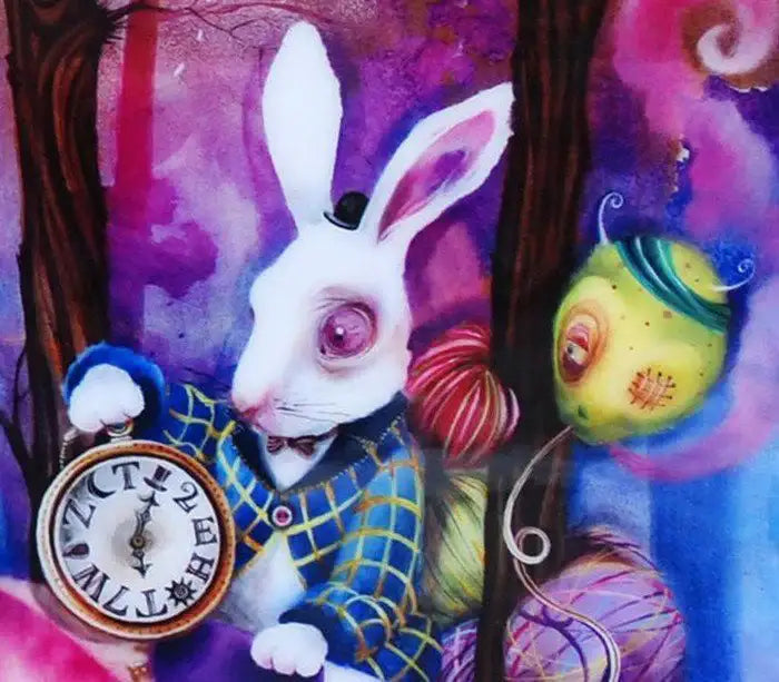 Mad Hatters Tea Party - Edition - SOLD OUT by artist Kerry Darlington - Wyecliffe Galleries
