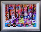 Mad Hatters Tea Party - Edition - SOLD OUT by artist Kerry Darlington - Wyecliffe Galleries