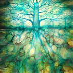 Major Oak - Original - SOLD by artist Kerry Darlington - Wyecliffe Galleries