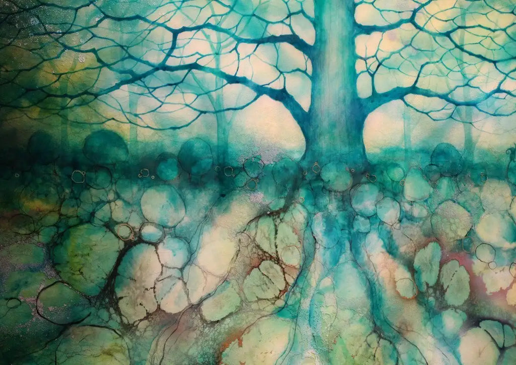 Major Oak - Original - SOLD by artist Kerry Darlington - Wyecliffe Galleries