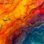 Makian - Original - SOLD by artist Kerry Darlington - Wyecliffe Galleries