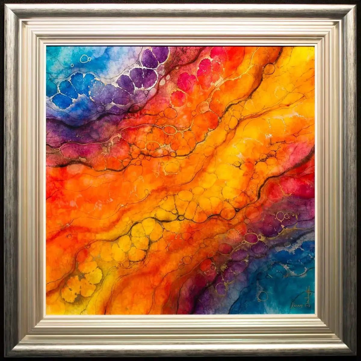 Makian - Original - SOLD by artist Kerry Darlington - Wyecliffe Galleries