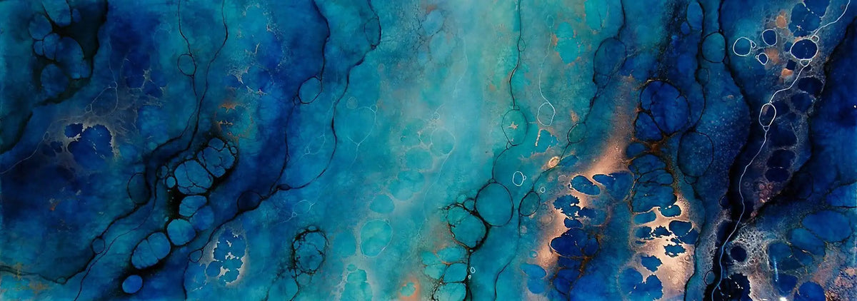 Malabar - ORIGINAL - SOLD by artist Kerry Darlington - Wyecliffe Galleries
