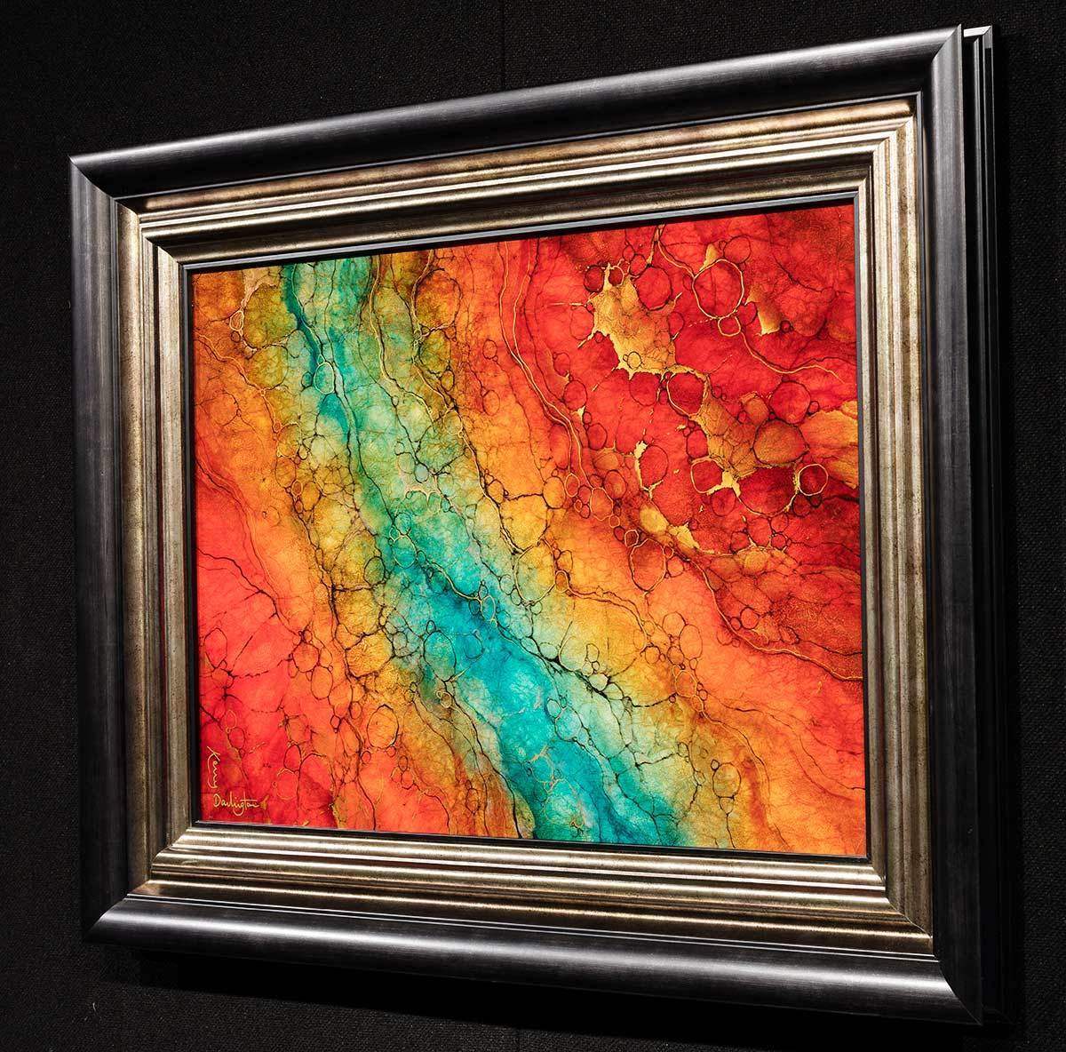 Mayon - SOLD by artist Kerry Darlington - Wyecliffe Galleries