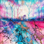 Mindfulness - Original - SOLD by artist Kerry Darlington - Wyecliffe Galleries