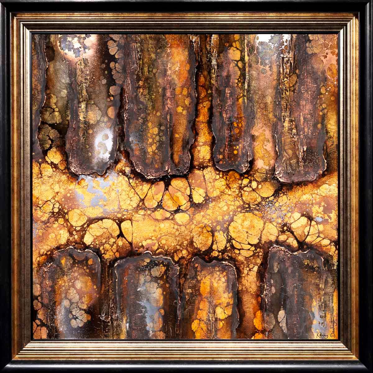 Mitre Peak - Original SOLD by artist Kerry Darlington - Wyecliffe Galleries