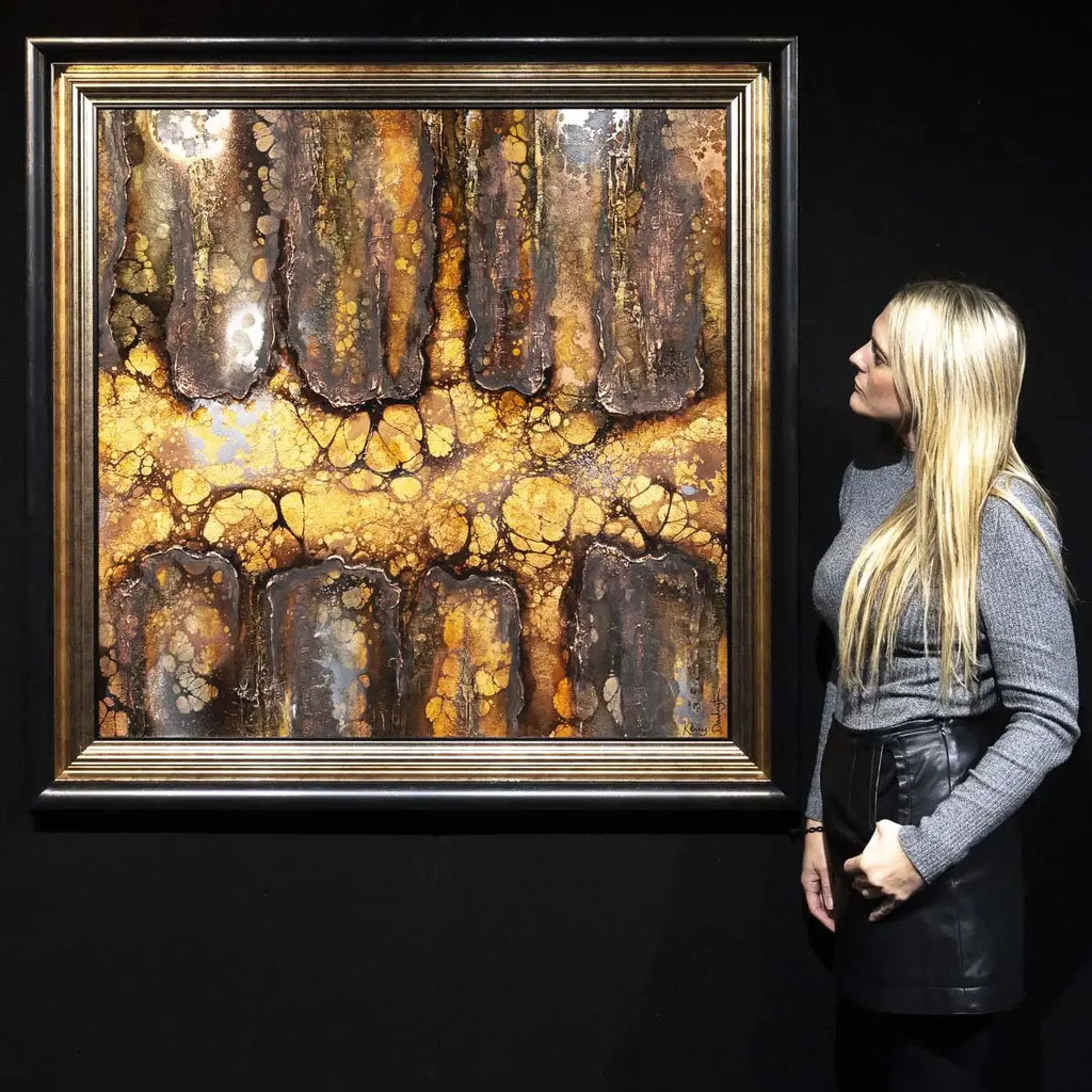 Mitre Peak - Original SOLD by artist Kerry Darlington - Wyecliffe Galleries