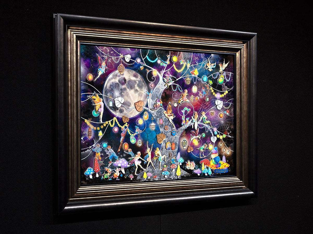 Moon Song - Edition - SOLD by artist Kerry Darlington - Wyecliffe Galleries