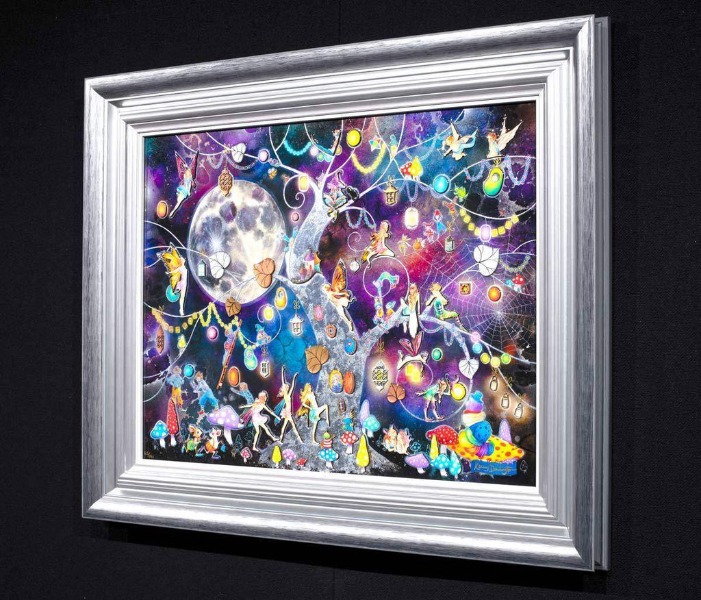 Moon Song - Edition - SOLD by artist Kerry Darlington - Wyecliffe Galleries