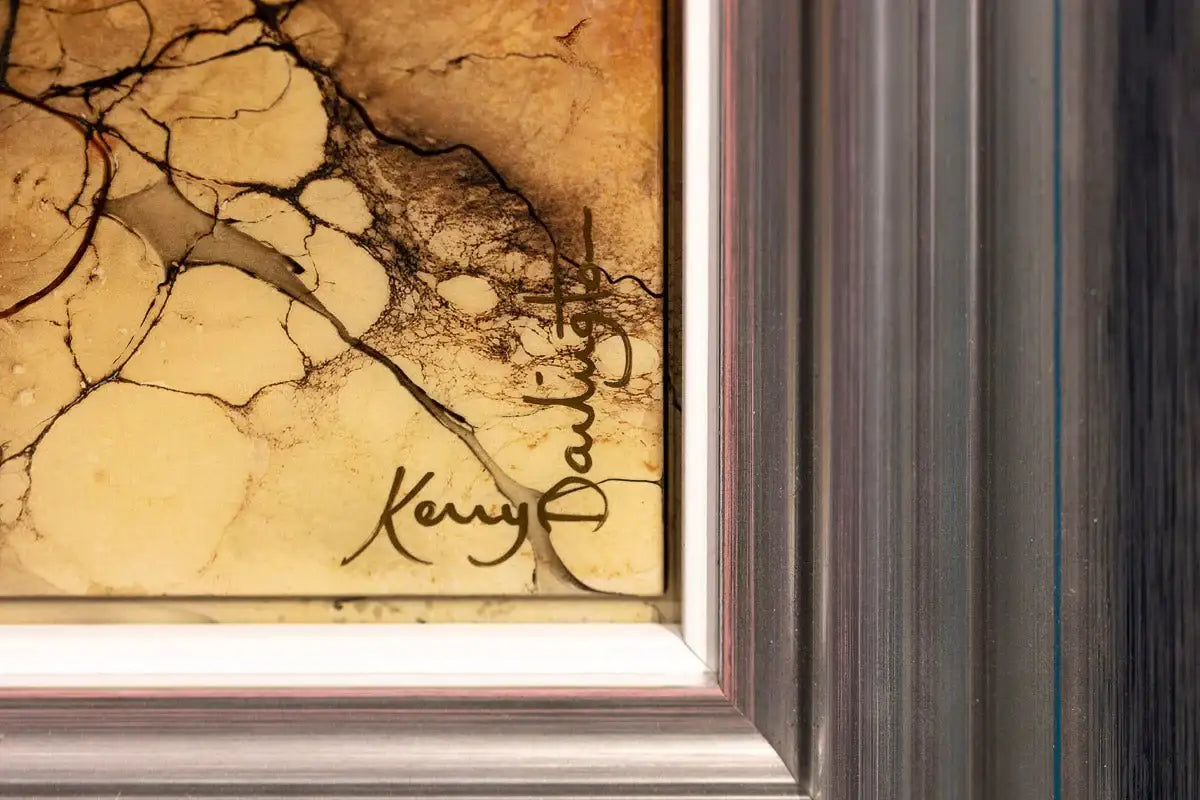 Moon Valley - Unique Edition by artist Kerry Darlington - Wyecliffe Galleries