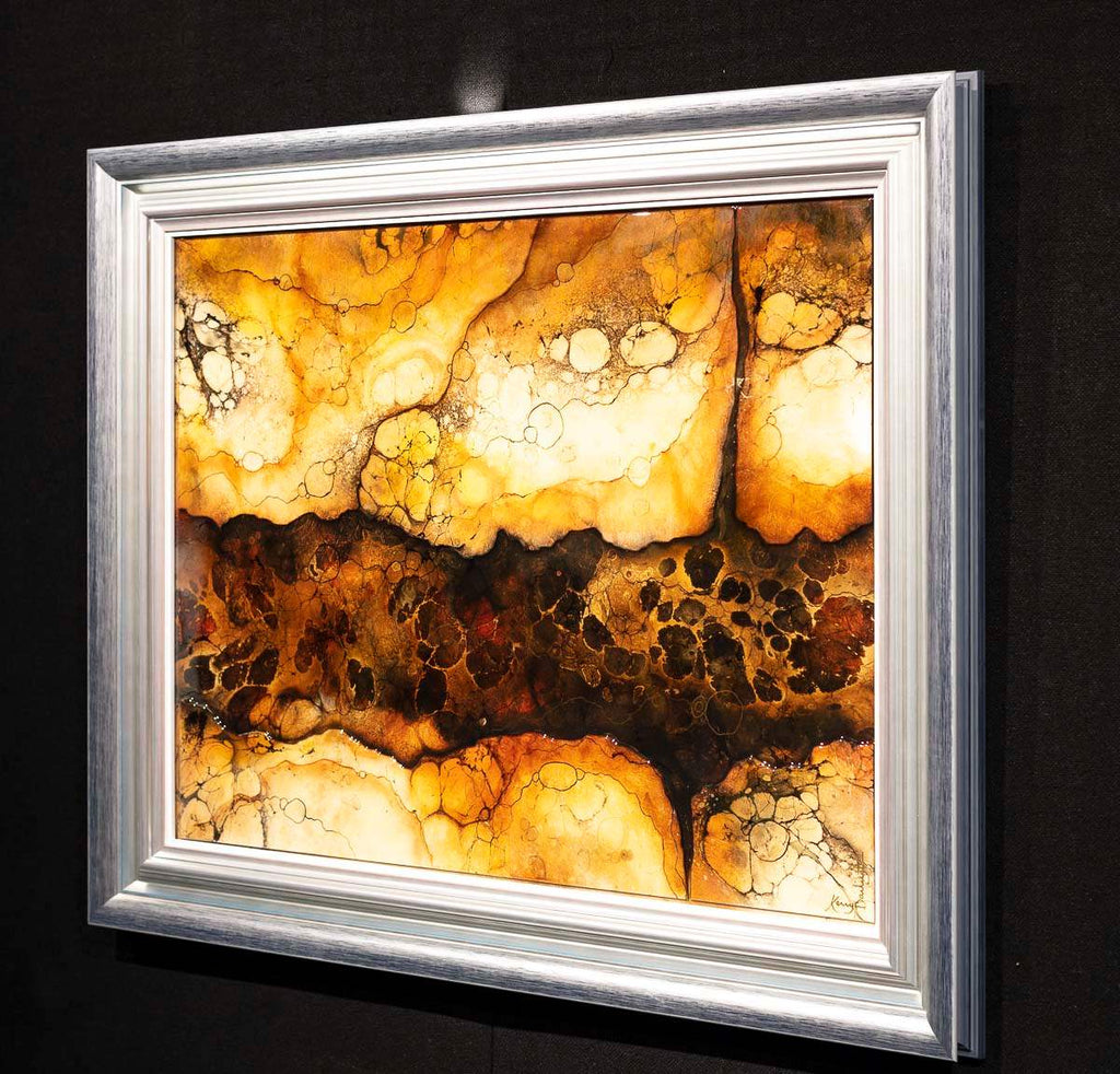 Moon Valley - Unique Edition by artist Kerry Darlington - Wyecliffe Galleries