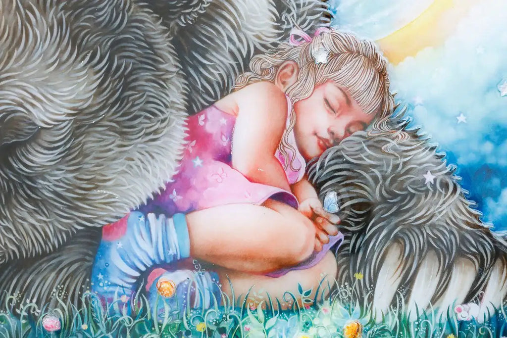 MoonBear - Edition by artist Kerry Darlington - Wyecliffe Galleries