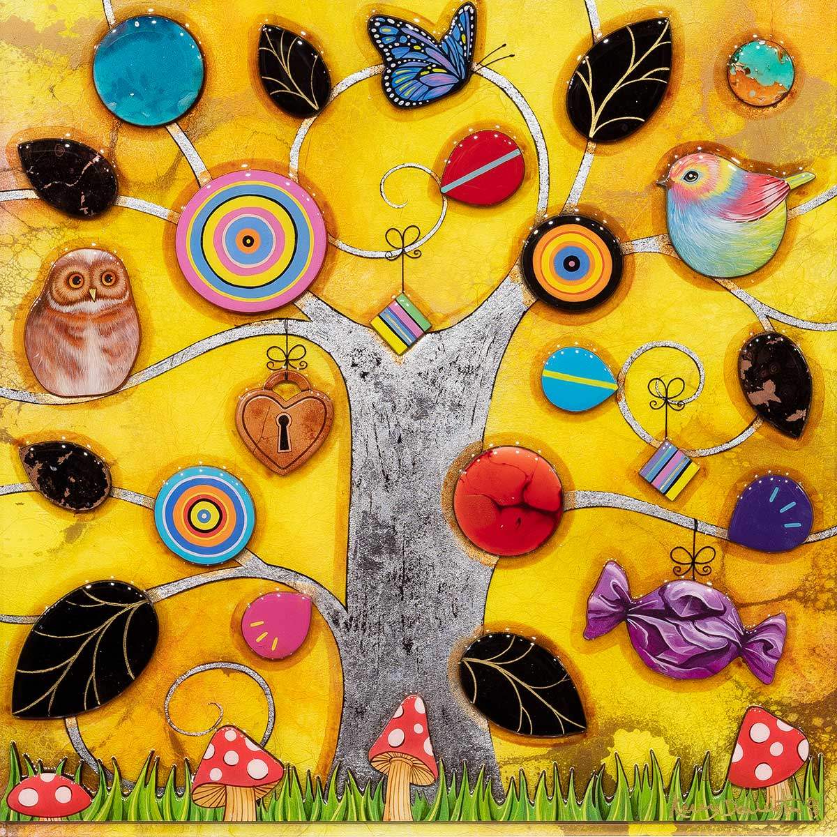 Morning Sweetness - Original - SOLD by artist Kerry Darlington - Wyecliffe Galleries