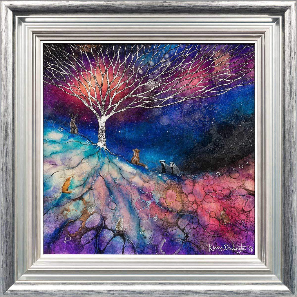 Moving Infinity - Original - SOLD by artist Kerry Darlington - Wyecliffe Galleries