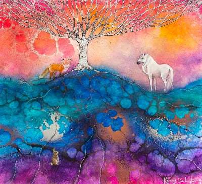 Music of the Soul - Original by artist Kerry Darlington - Wyecliffe Galleries