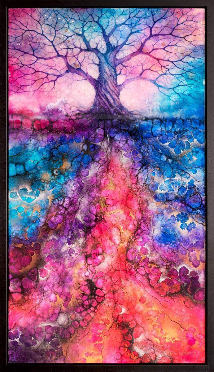 Mystic Legend - Original - SOLD by artist Kerry Darlington - Wyecliffe Galleries