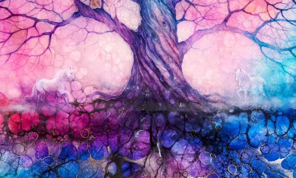 Mystic Legend - Original - SOLD by artist Kerry Darlington - Wyecliffe Galleries