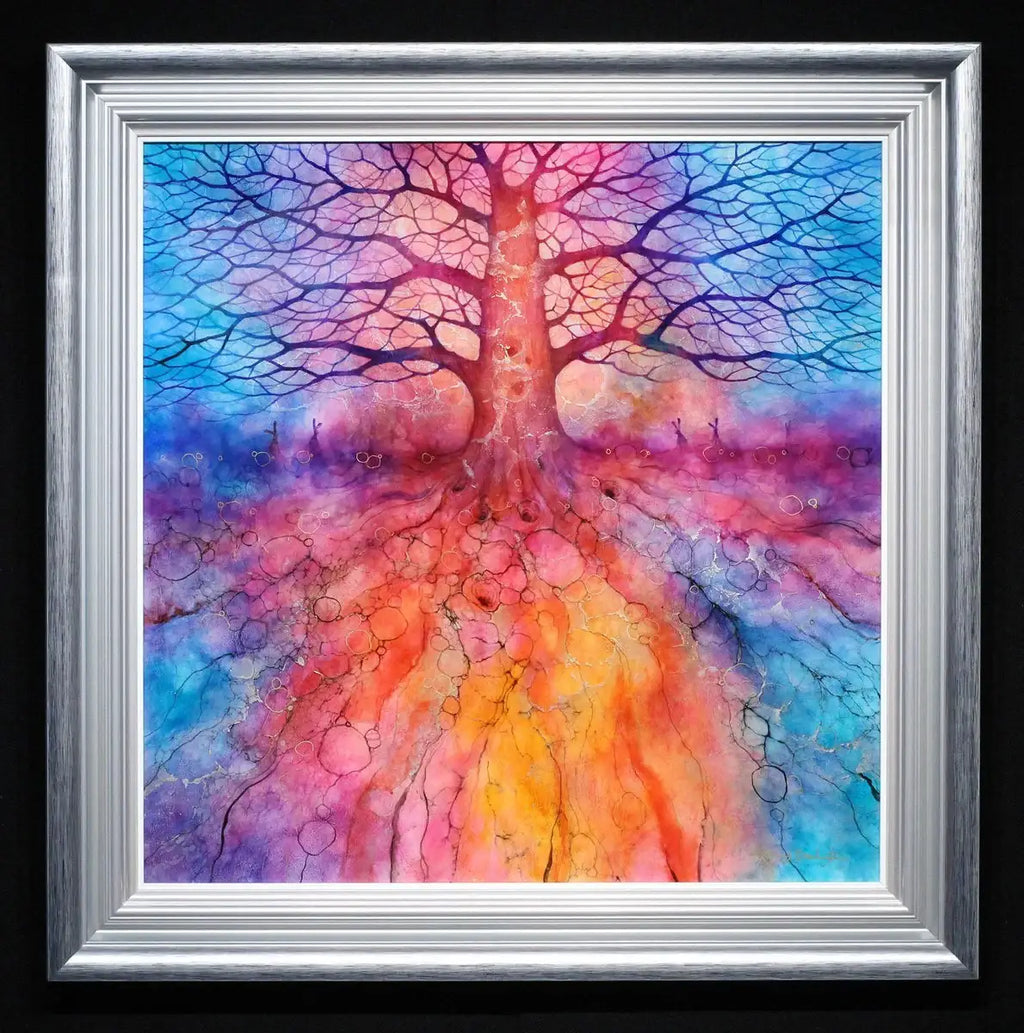 Nemeton - ORIGINAL - SOLD by artist Kerry Darlington - Wyecliffe Galleries