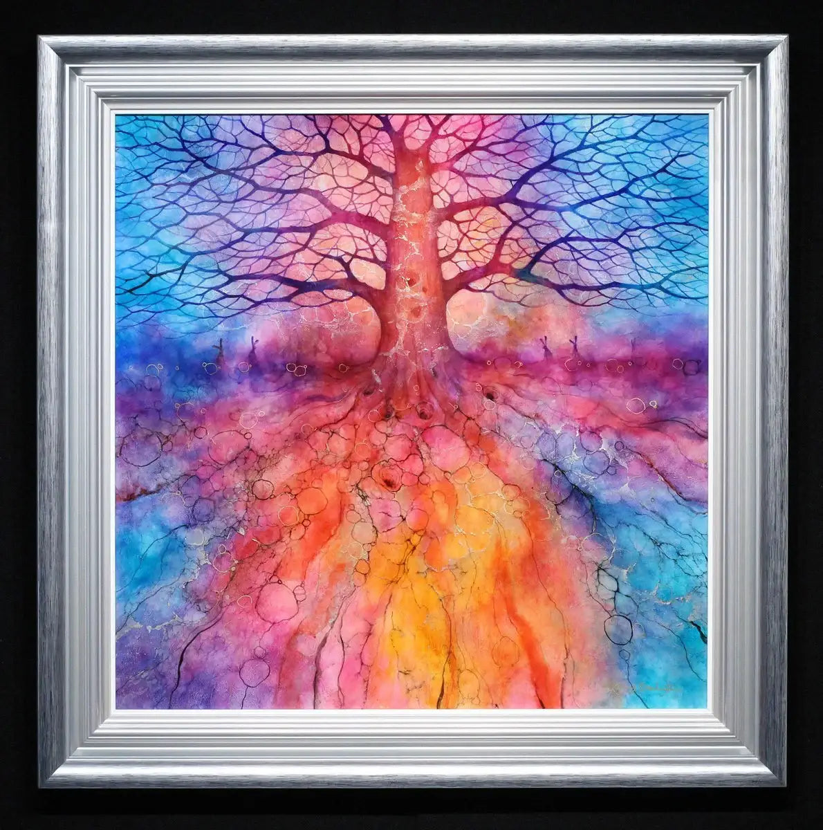 Nemeton - ORIGINAL - SOLD by artist Kerry Darlington - Wyecliffe Galleries