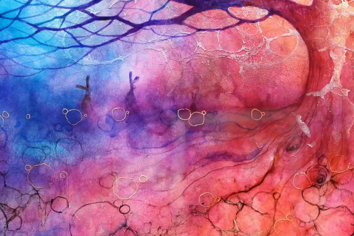 Nemeton - ORIGINAL - SOLD by artist Kerry Darlington - Wyecliffe Galleries