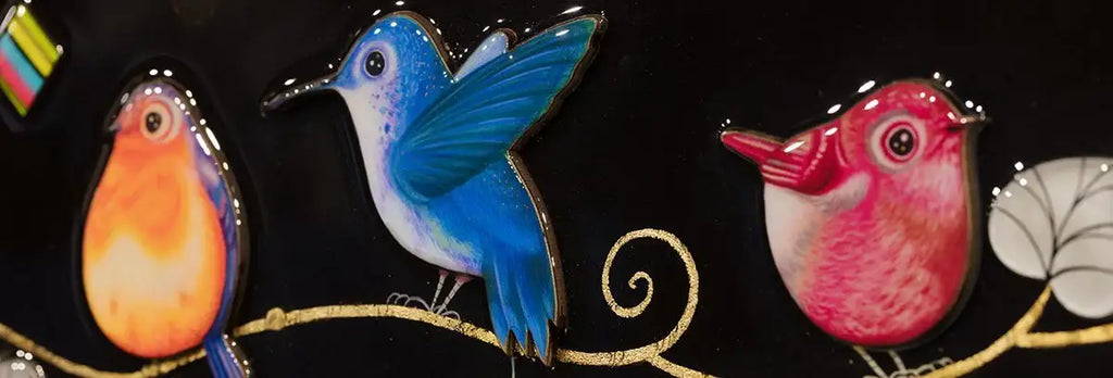 Night Song - Edition - SOLD by artist Kerry Darlington - Wyecliffe Galleries