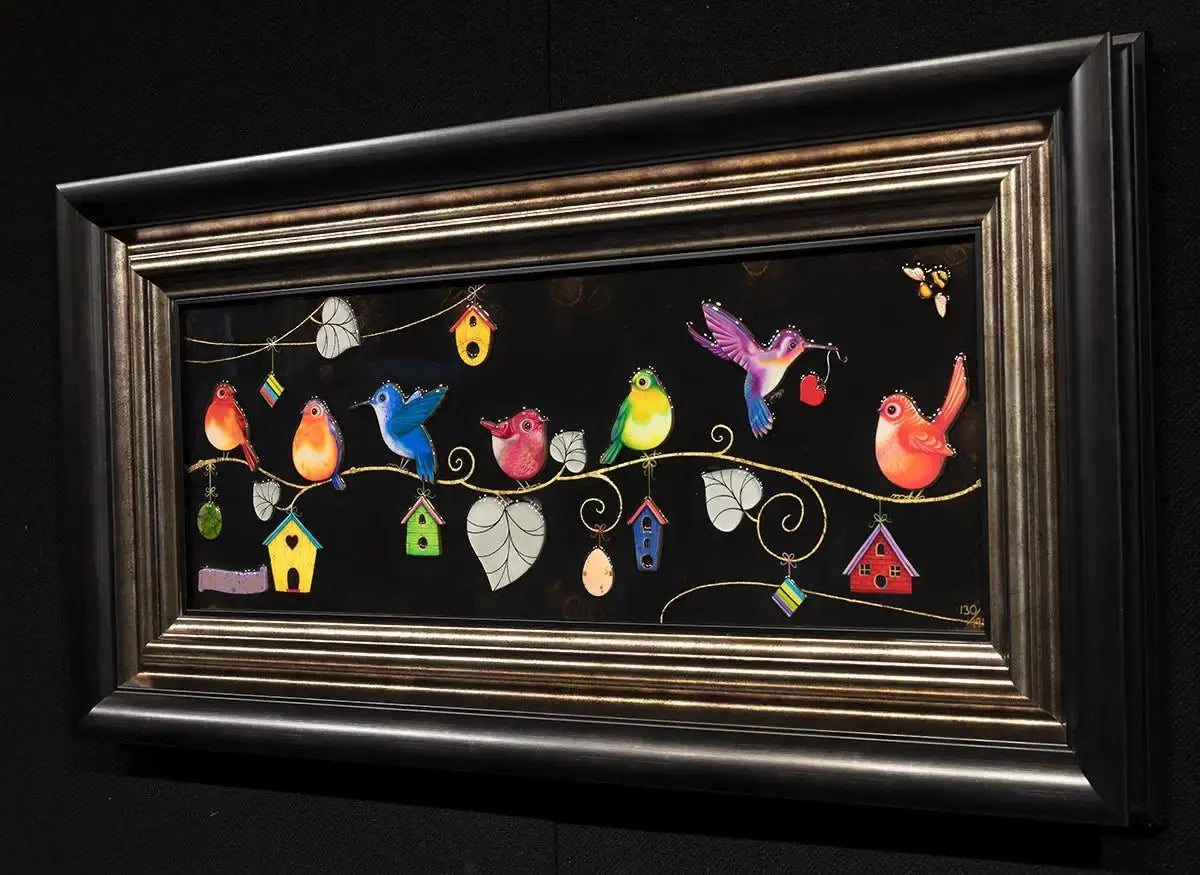 Night Song - Edition - SOLD by artist Kerry Darlington - Wyecliffe Galleries