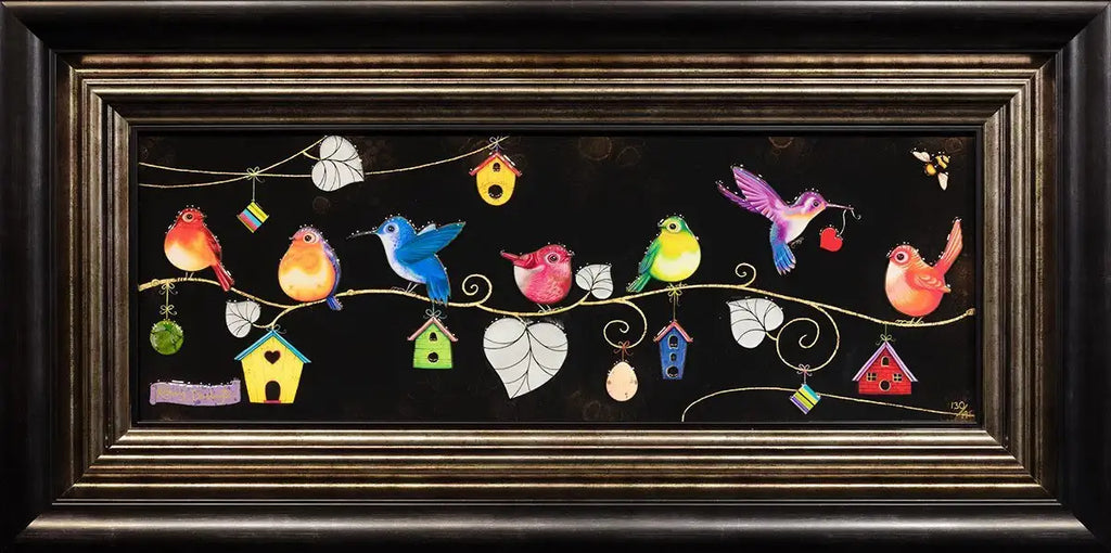 Night Song - Edition - SOLD by artist Kerry Darlington - Wyecliffe Galleries