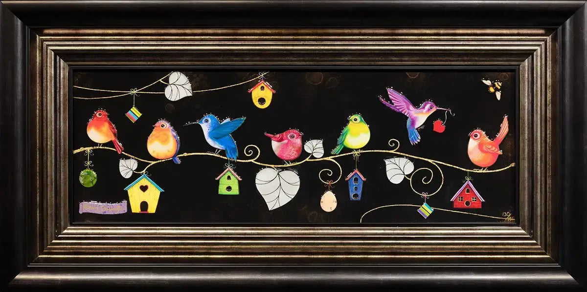 Night Song - Edition - SOLD by artist Kerry Darlington - Wyecliffe Galleries