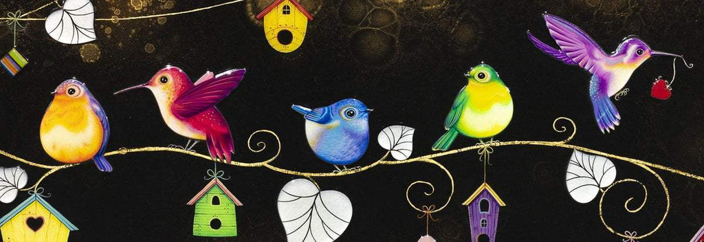 Night Song - Original by artist Kerry Darlington - Wyecliffe Galleries