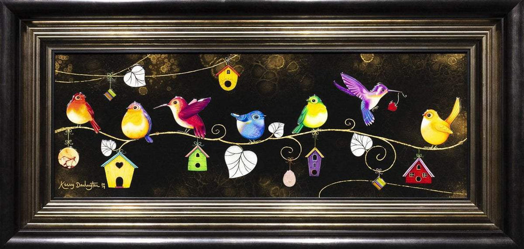 Night Song - Original by artist Kerry Darlington - Wyecliffe Galleries