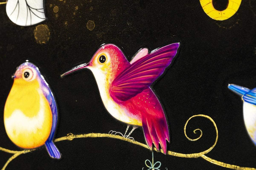 Night Song - Original by artist Kerry Darlington - Wyecliffe Galleries