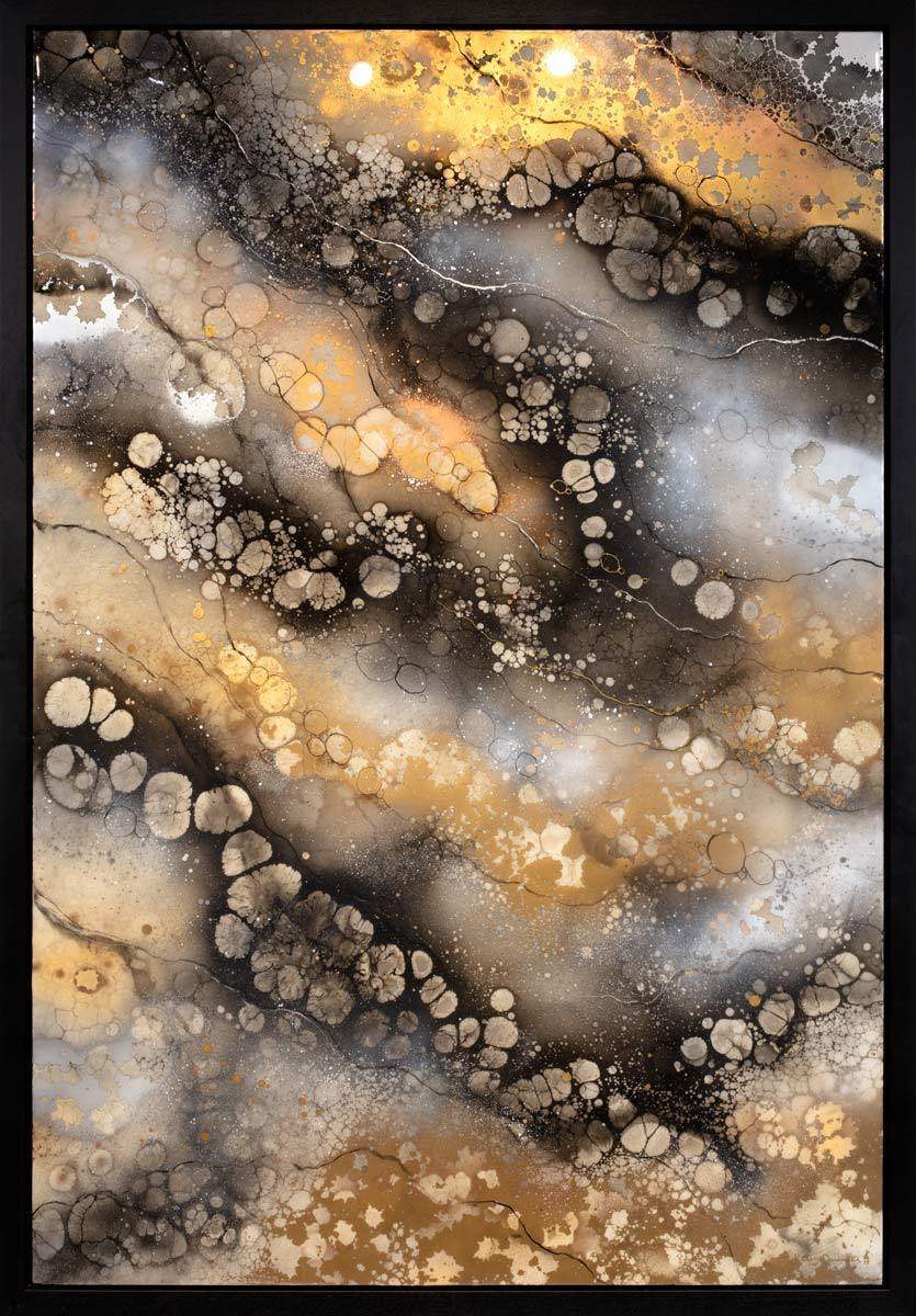 Nii-Jima I - Original - SOLD by artist Kerry Darlington - Wyecliffe Galleries