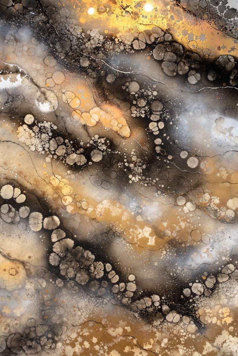 Nii-Jima I - Original - SOLD by artist Kerry Darlington - Wyecliffe Galleries